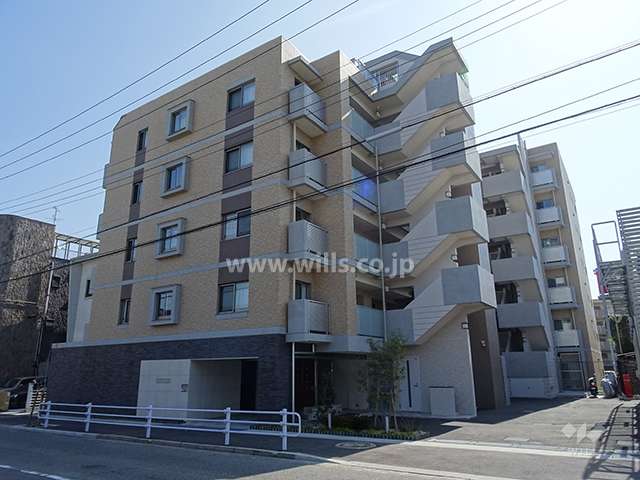 ワコーレ住吉パークレジデンスの外観（北西側から）