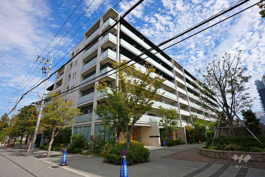 ファインシティ甲子園ノースコートの外観（南西側から）