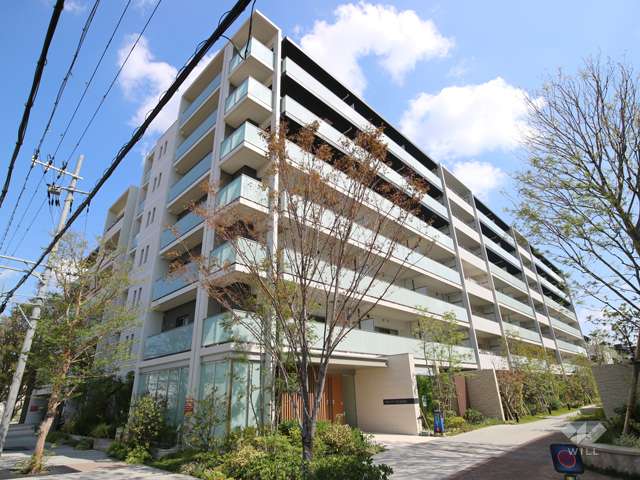 ファインシティ甲子園ノースコートの外観（南西側から）