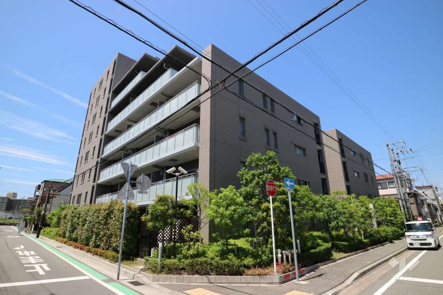 グランドパレス西宮武庫川の外観（北東側から）
