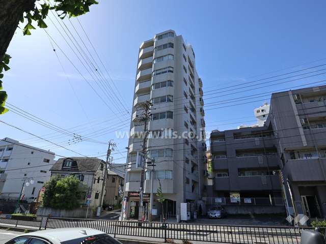 ユニーブル神丘の外観(北西側から)