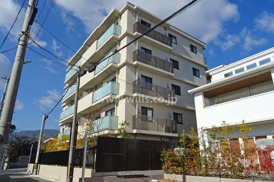 ルネグラン夙川北名次の外観（南東側から）