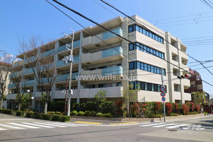 ブランズ芦屋打出小槌の外観（西側から）