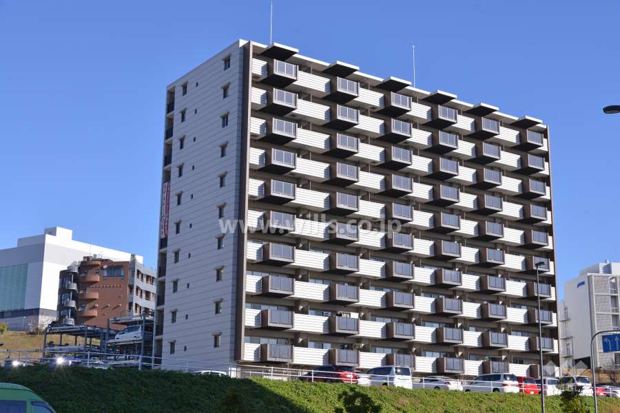 グランドパレス彩都あさぎの外観(南西側から)