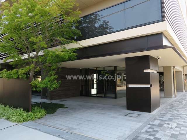 屋内に設けられた駐輪場