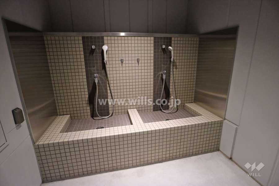 ペットの足洗い場