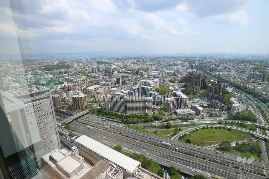 42階スカイガーデンからの眺望（南東方向）