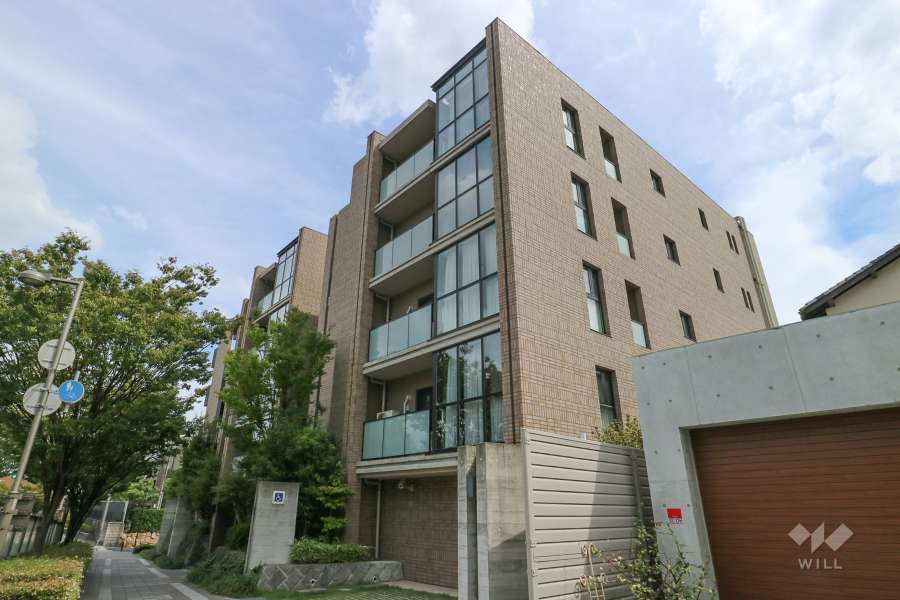 シエリア芦屋翠ヶ丘の外観（北西側から）