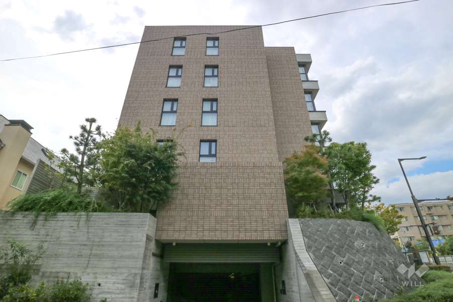 シエリア芦屋翠ヶ丘の外観（東側から）