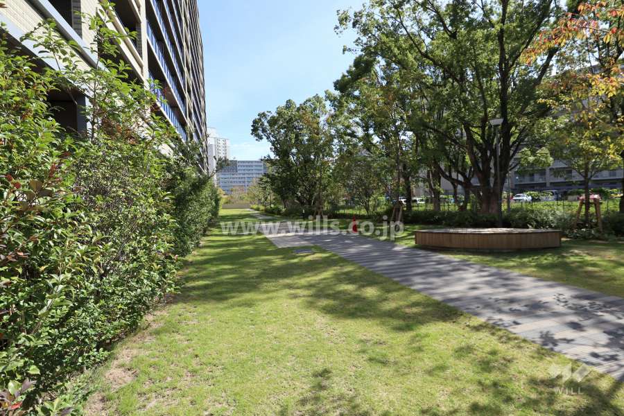 敷地内のガーデン