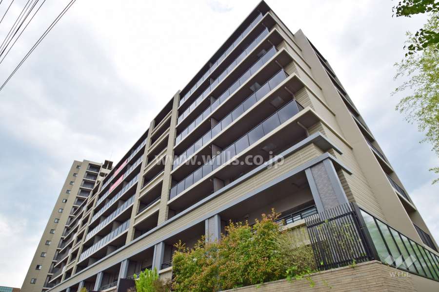 ファインシティ千里津雲台の外観（北東側から）