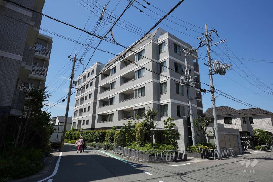 ブリリア西宮北口ウェストコートの外観（北東側から）