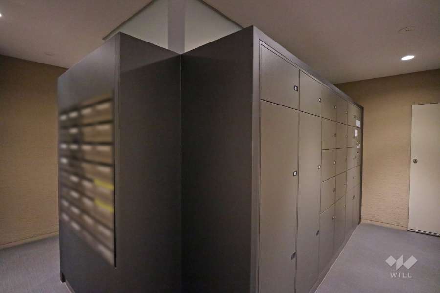 共用ポストと宅配ボックス