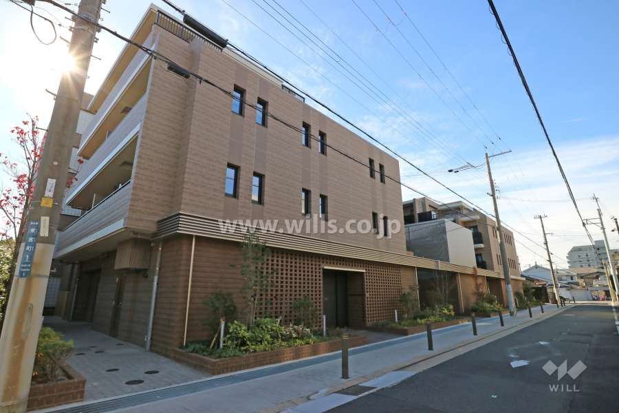 ジオ茨木東宮町の外観（北東側から）