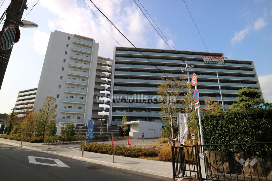 MIRAIMO-SQUAREの外観(北東側から)