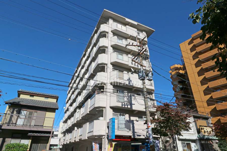 メゾン松原の外観（南西側から）