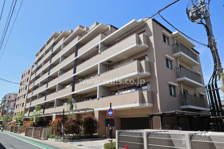 ワコーレ武庫之荘ザ・グランコンフォートの外観(北東側から)