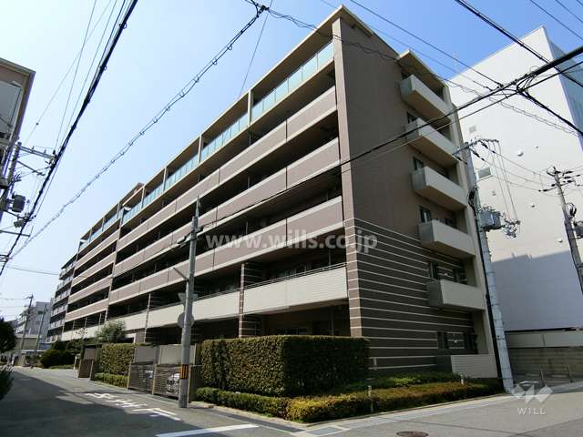 ローレルコート六甲記田町の外観（南東側から）2