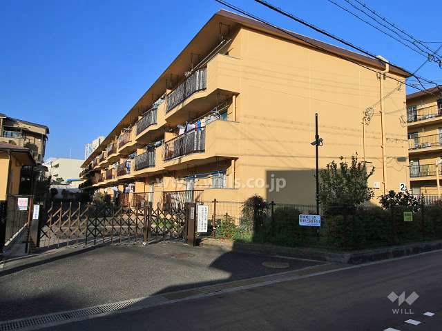 ハイムト富田南棟の外観（南東側から）