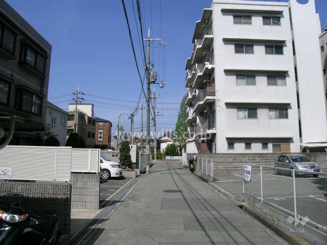 敷地北側の道路