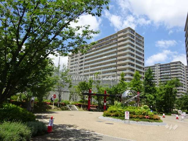 ミリカ・テラス2街区の遠景（南東側から）