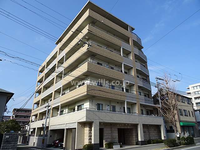 エヌヴィ御影中町の外観（南東側から）