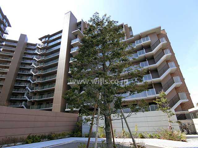 六甲アイランドCITY-W7Residence12番館の外観（北東側から）