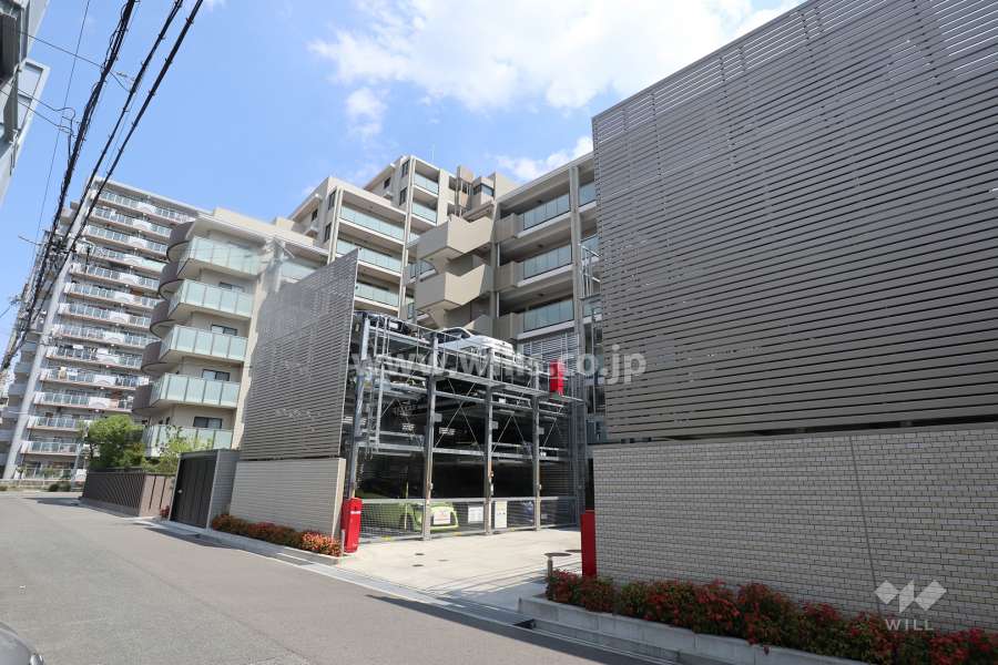 エヌヴィ東灘青木ガーデンズの外観（北西側から）