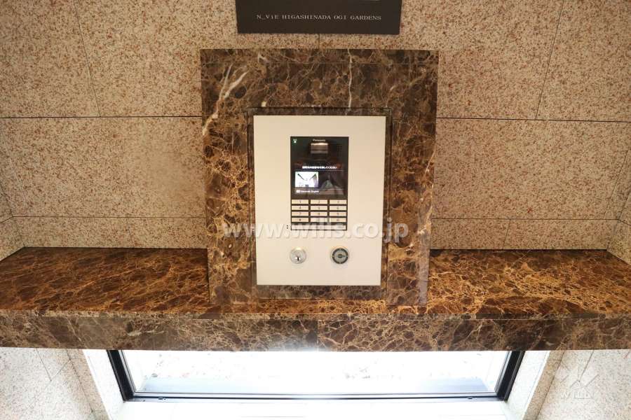 オートロックの操作盤