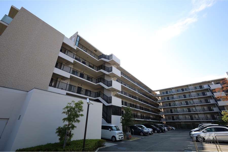 ブランシエラ池田石澄の外観（北東側から）