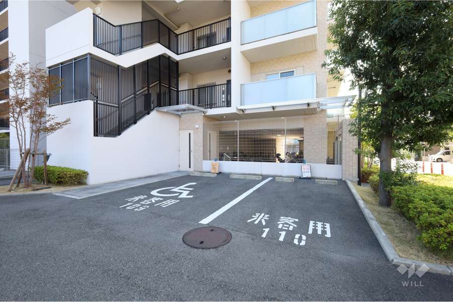 来客用駐車場