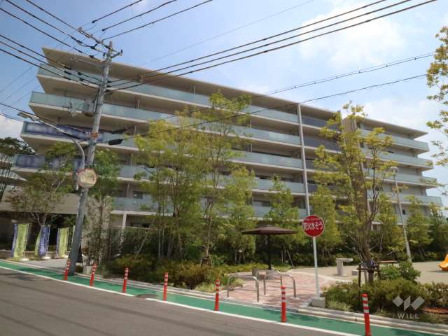 ブランシエラ池田石澄リバーフロント「きらら棟」の外観（南西側から）