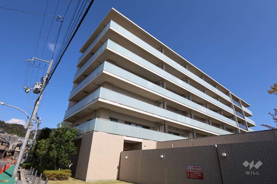ブランシエラ池田石澄の外観（南西側から）