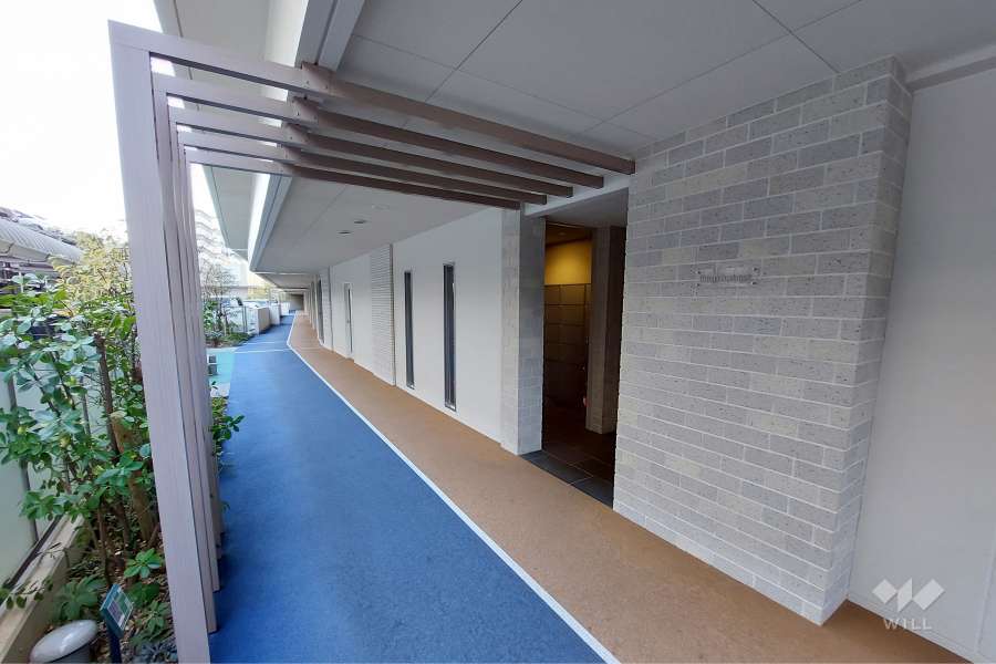 フォースステージ棟のエントランス