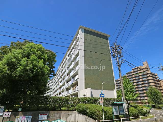 藤の木団地7号棟の外観（南東側から）
