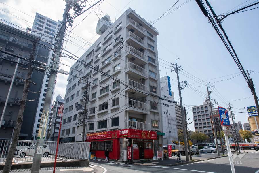 寿ゞやマンション金山の外観(北東側から)