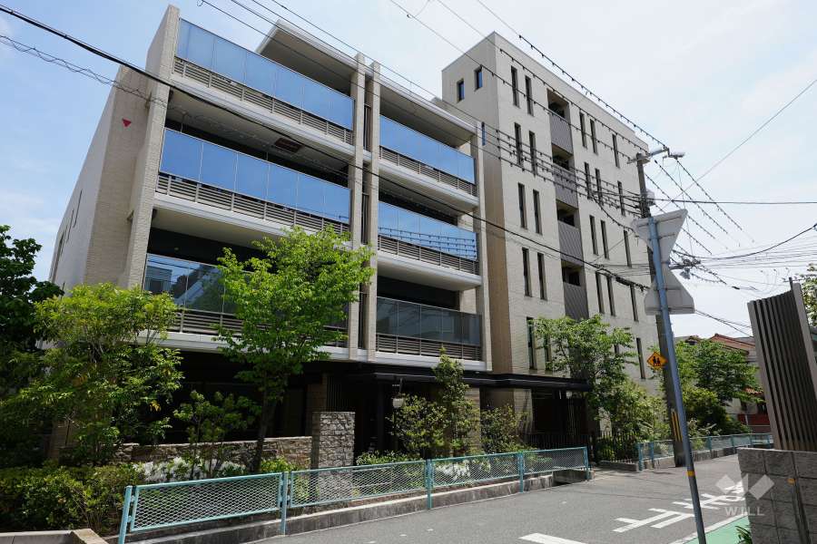 ジオ西宮北口瓦林町の外観（北西側から）