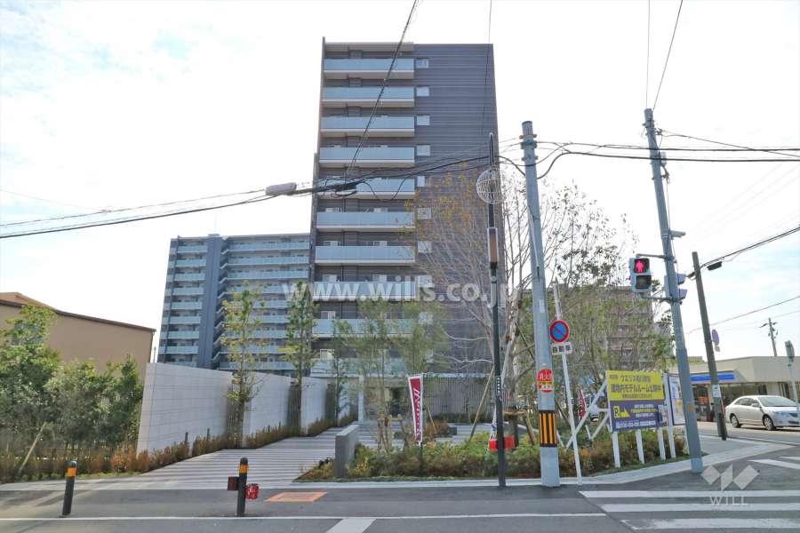 ウエリス相川駅前の外観（北側から）