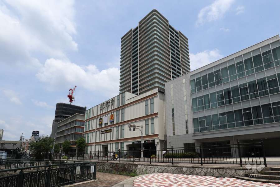 プラウドタワー名古屋栄の遠景
