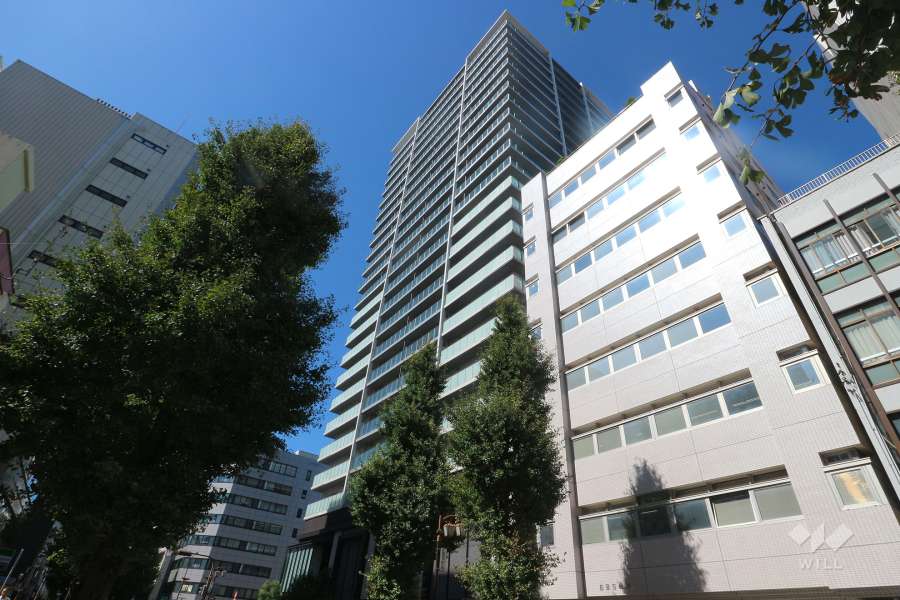 ザ・パークハウス久屋大通ローレルタワーの外観（南東側から）