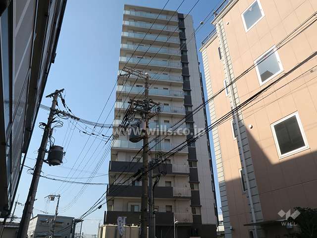 ディオ正雀駅前の外観（東側から）