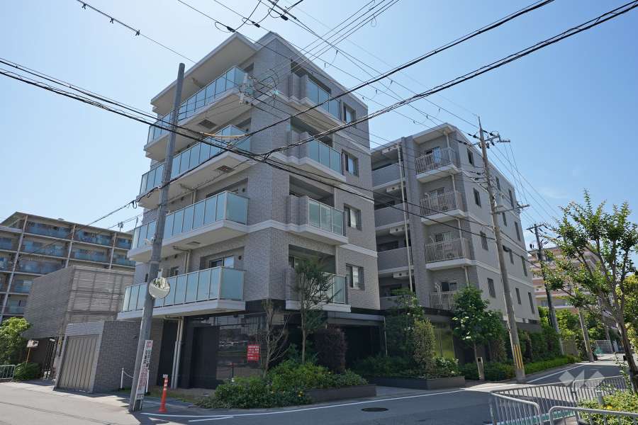ブリリア西宮北口イーストコートの外観（北西側から）