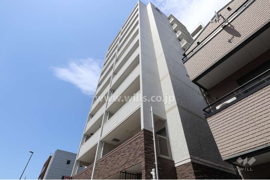 リベール神戸本山の外観（南東側から）