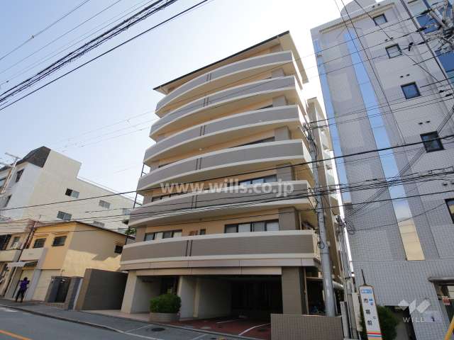 クレメント豊中本町の外観（北西側から）