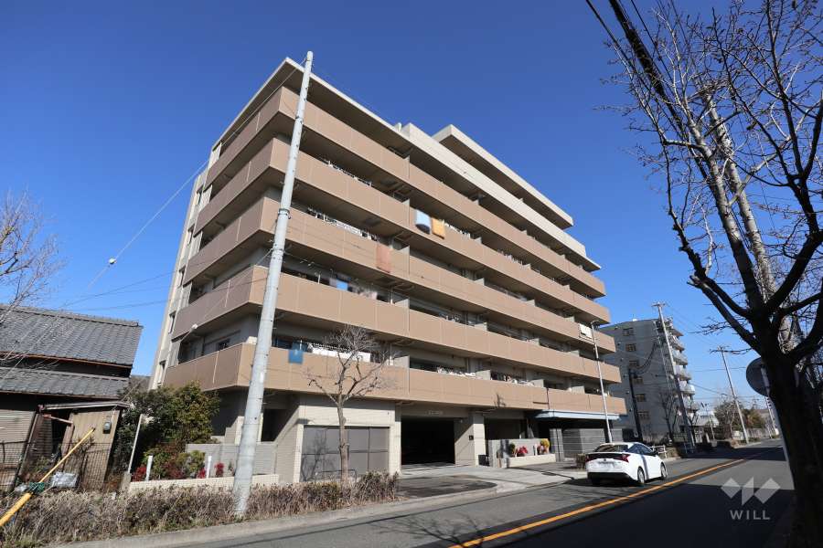 グラン・コート小碓の外観（南西側から）