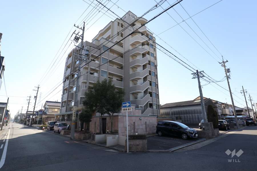 ユーハウス第2正徳の外観（北東側から）
