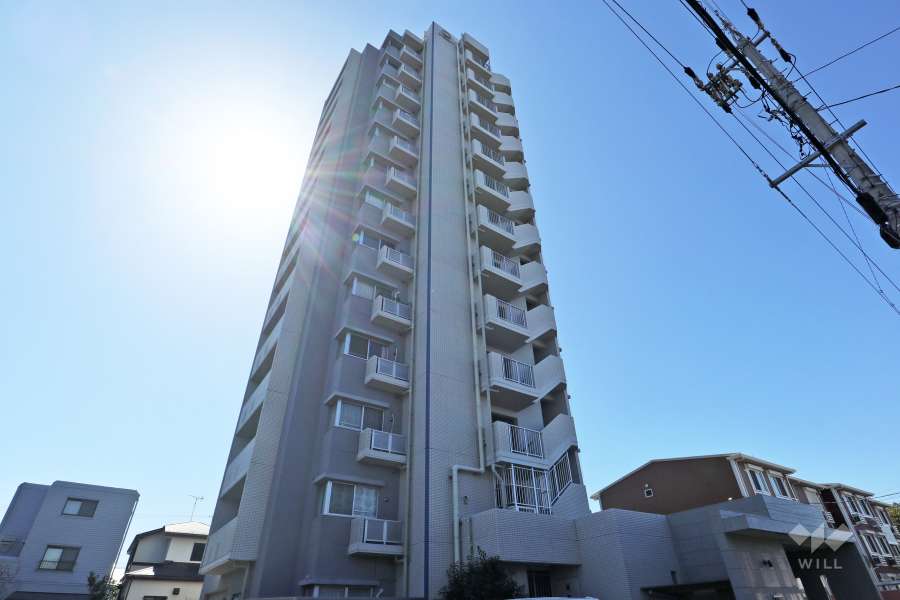 ファミリアーレ南陽町の外観（北東側から）