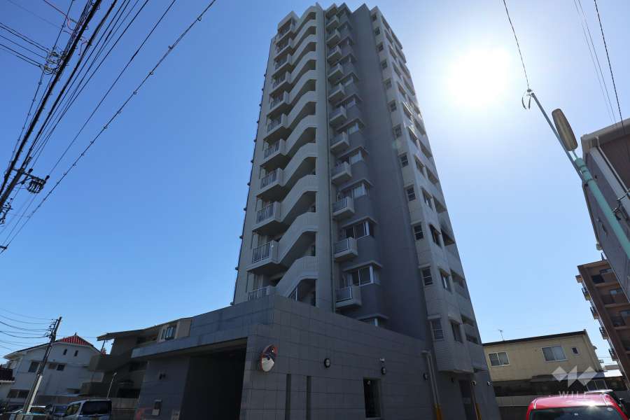 ファミリアーレ南陽町の外観（北西側から）