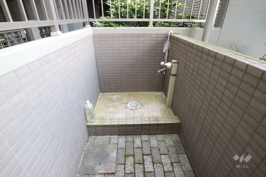 ペット足洗い場
