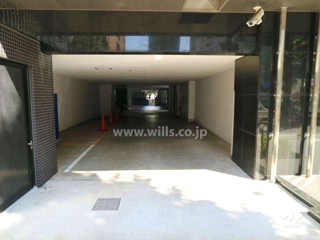 敷地内駐車場の出入口